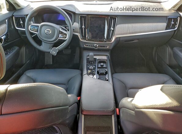 LVY062AE8SP442872 2025 VOLVO S90 Black Առջևի վահանակի տեսք