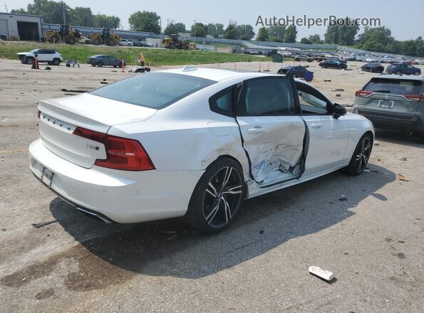 LVYA22MT9LP169484 2020 VOLVO S90 White უკანა მარჯვენა