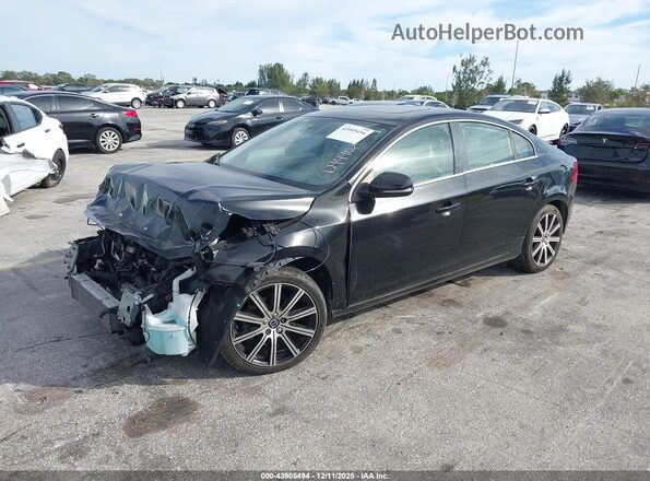 LYV402FK2GB098144 2016 VOLVO S60 INSCRIPTION Черный Передняя левая четверть
