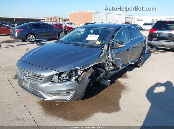 LYV402HK3JB179061 2018 VOLVO S60 INSCRIPTION Gray Front left