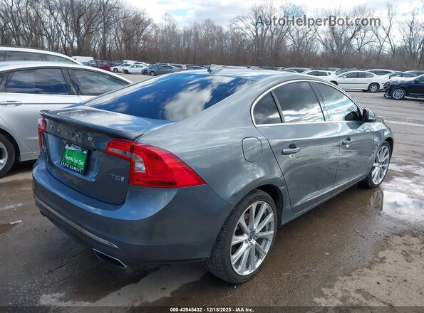 LYV402HMXHB127115 2017 VOLVO S60 INSCRIPTION Серый Задняя правая четверть