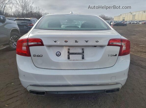 LYV402TK3JB168651 2018 VOLVO S60 White Հետևի տեսք