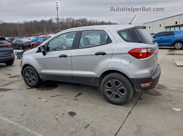 MAJ3P1RE2JC216029 2018 FORD ECOSPORT Silver Trasero izquierdo