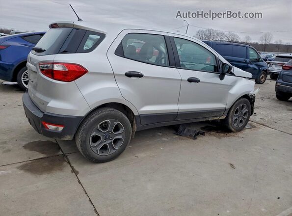 MAJ3P1RE2JC216029 2018 FORD ECOSPORT Silver Trasero derecho
