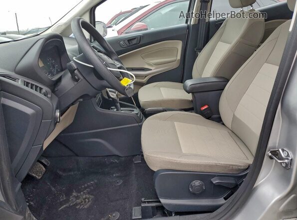 MAJ3P1RE2JC216029 2018 FORD ECOSPORT Silver Vista interior delantera