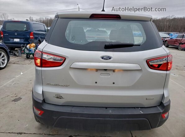 MAJ3P1RE2JC216029 2018 FORD ECOSPORT Silver Vista trasera