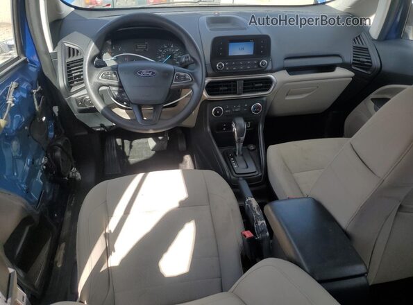 MAJ3P1RE6JC173640 2018 FORD ECOSPORT Blue 