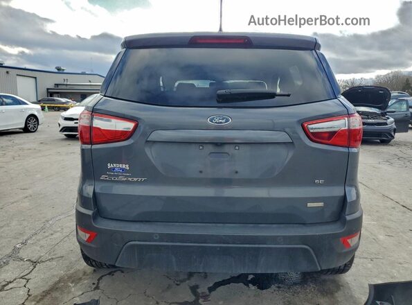 MAJ3P1TE3JC188153 2018 FORD ECOSPORT Gray Rear view