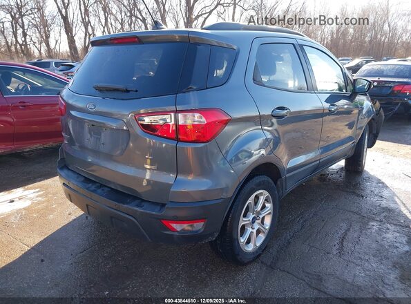 MAJ3P1TE4JC175816 2018 FORD ECOSPORT Gray Задня права чверть