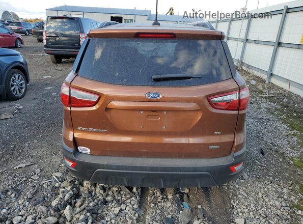 MAJ3P1TE5JC202232 2018 FORD ECOSPORT Оранжевый 