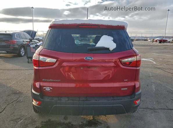 MAJ3P1TE8JC221146 2018 FORD ECOSPORT Красный 