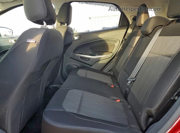 MAJ3P1TE8JC221146 2018 FORD ECOSPORT Красный 