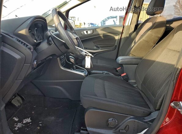 MAJ3P1TE8JC221146 2018 FORD ECOSPORT Красный 