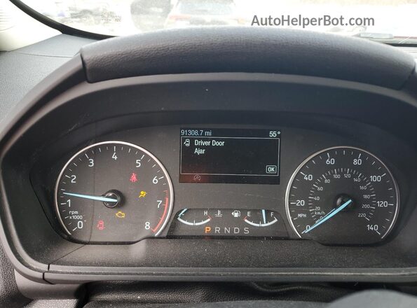 MAJ3P1TE9JC248159 2018 FORD ECOSPORT Красный 