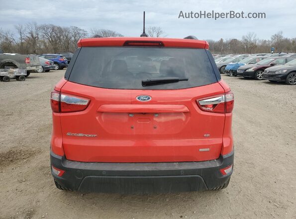 MAJ3P1TE9JC248159 2018 FORD ECOSPORT Красный 