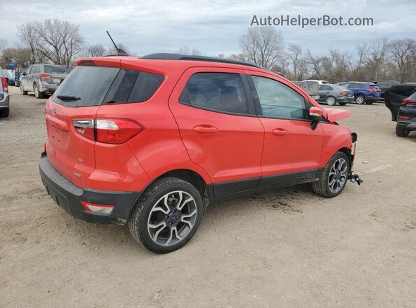 MAJ3P1TE9JC248159 2018 FORD ECOSPORT Красный 