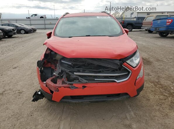 MAJ3P1TE9JC248159 2018 FORD ECOSPORT Красный 