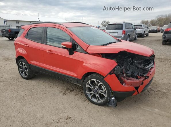MAJ3P1TE9JC248159 2018 FORD ECOSPORT Красный 