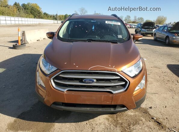 MAJ3P1TEXJC198629 2018 FORD ECOSPORT Orange 