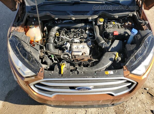 MAJ3P1TEXJC198629 2018 FORD ECOSPORT Orange 
