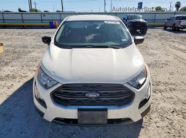 MAJ3S2FE5MC446144 2021 FORD ECOSPORT White 