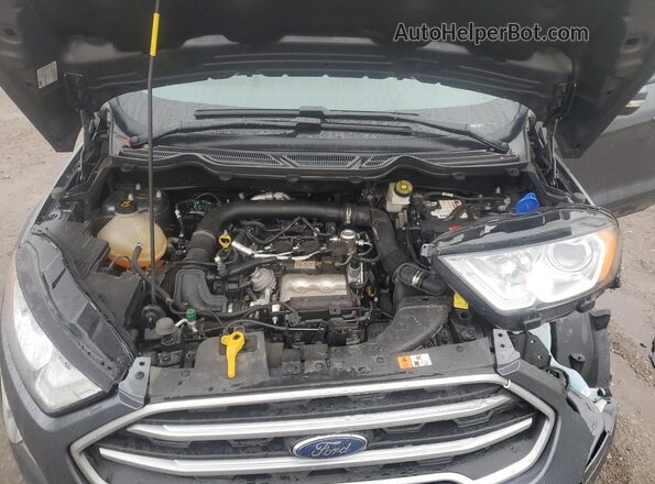 MAJ3S2GE7LC313382 2020 FORD ECOSPORT Charcoal ძრავის განყოფილების ხედი