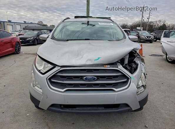 MAJ3S2GEXLC318379 2020 FORD ECOSPORT Silver Vista frontal