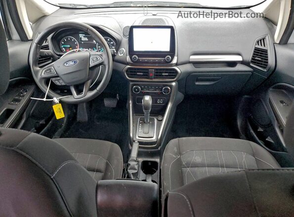MAJ3S2GEXLC318379 2020 FORD ECOSPORT Silver Vista del salpicadero