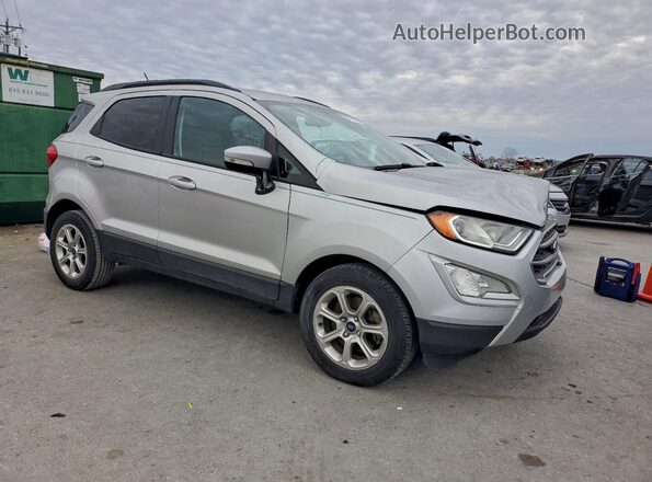 MAJ3S2GEXLC318379 2020 FORD ECOSPORT Silver Delantero derecho