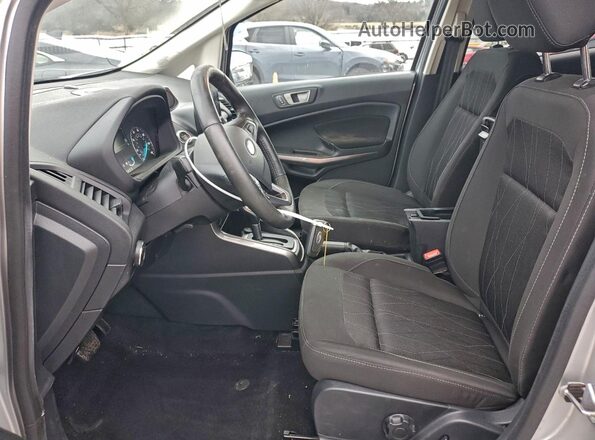MAJ3S2GEXLC318379 2020 FORD ECOSPORT Silver Vista interior delantera