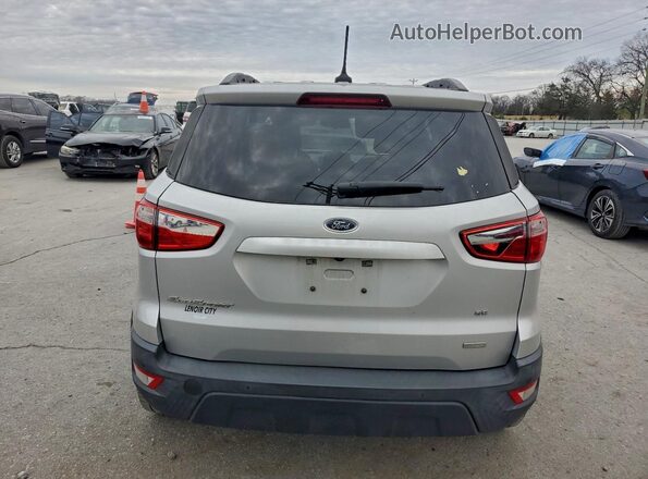MAJ3S2GEXLC318379 2020 FORD ECOSPORT Silver Vista trasera