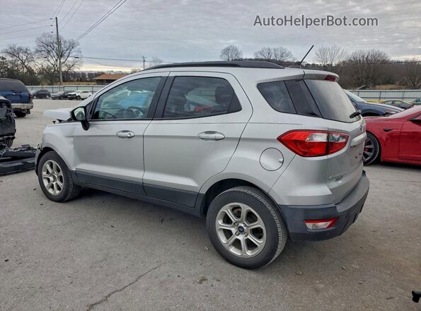 MAJ3S2GEXLC318379 2020 FORD ECOSPORT Silver Trasero izquierdo