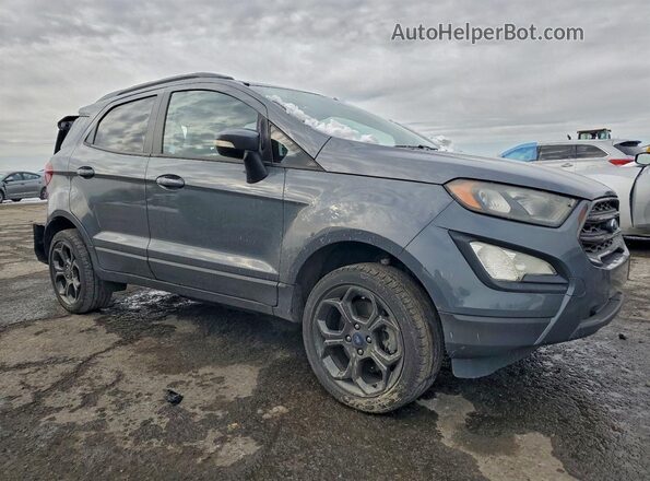 MAJ6P1CL6JC175022 2018 FORD ECOSPORT Gray Front right