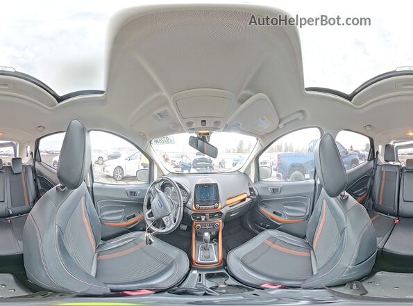 MAJ6P1CL6JC175022 2018 FORD ECOSPORT Gray 