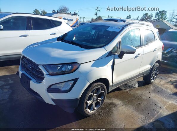 MAJ6P1CL8JC187298 2018 FORD ECOSPORT White Front left