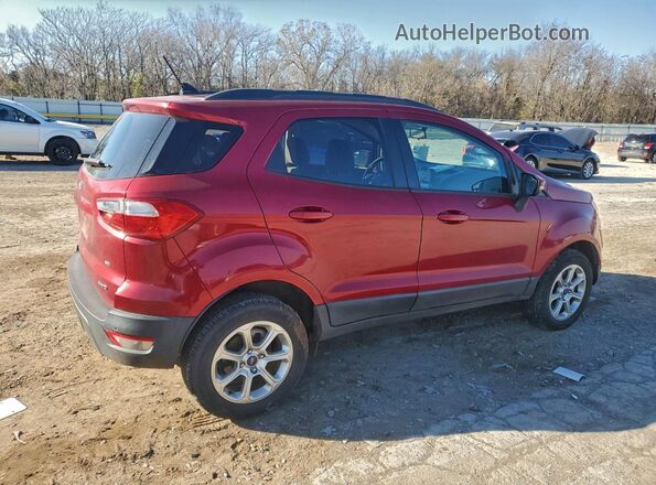 MAJ6P1UL7JC217048 2018 FORD ECOSPORT Red 