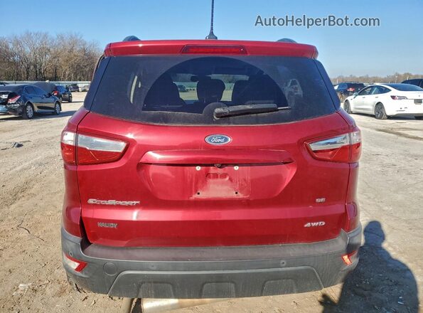 MAJ6P1UL7JC217048 2018 FORD ECOSPORT Red 