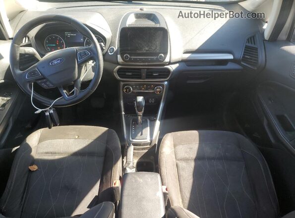 MAJ6P1UL9JC174087 2018 FORD ECOSPORT Silver წინა პანელის ხედი