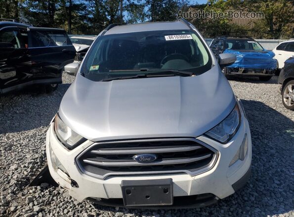 MAJ6P1UL9JC174087 2018 FORD ECOSPORT Silver წინა ხედი