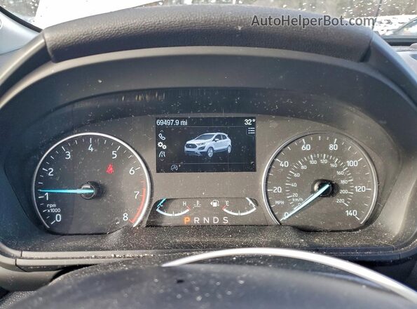 MAJ6P1UL9JC197899 2018 FORD ECOSPORT Silver 