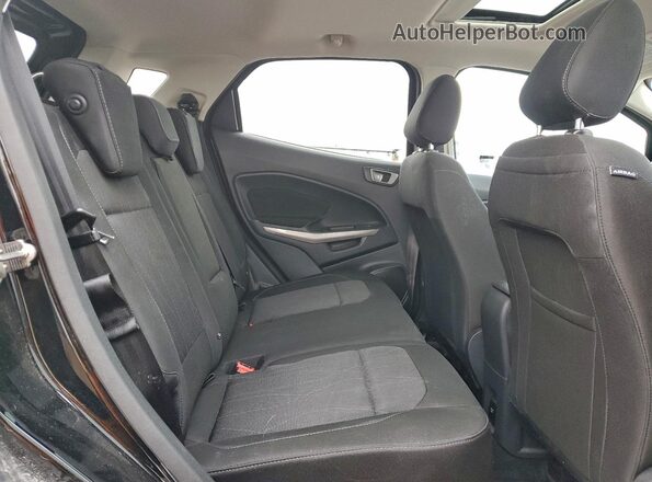 MAJ6S3GL2LC355248 2020 FORD ECOSPORT Black Vista interior trasera