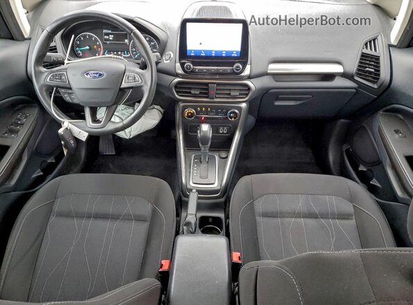 MAJ6S3GL2LC355248 2020 FORD ECOSPORT Black Vista del salpicadero