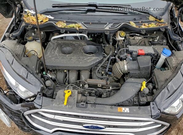 MAJ6S3GL2LC355248 2020 FORD ECOSPORT Black Vista del compartimento del motor