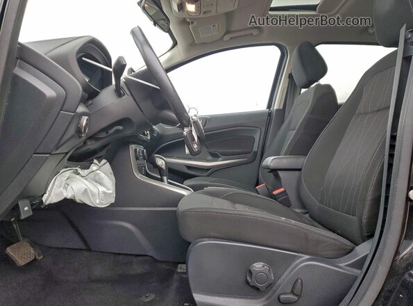 MAJ6S3GL2LC355248 2020 FORD ECOSPORT Black Vista interior delantera