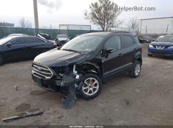 MAJ6S3GL2NC457619 2022 FORD ECOSPORT Black Widok z przodu