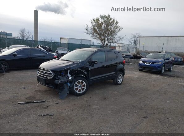 MAJ6S3GL2NC457619 2022 FORD ECOSPORT Black Przód lewy