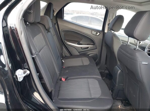 MAJ6S3GL2NC457619 2022 FORD ECOSPORT Black Widok naklejki z numerem VIN