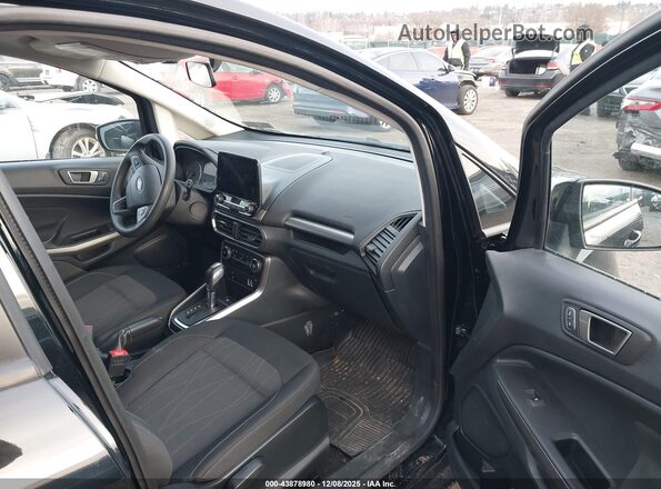 MAJ6S3GL2NC457619 2022 FORD ECOSPORT Black Widok wnętrza z przodu