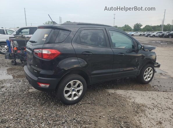 MAJ6S3GL2NC463016 2022 FORD ECOSPORT Black Задня права чверть