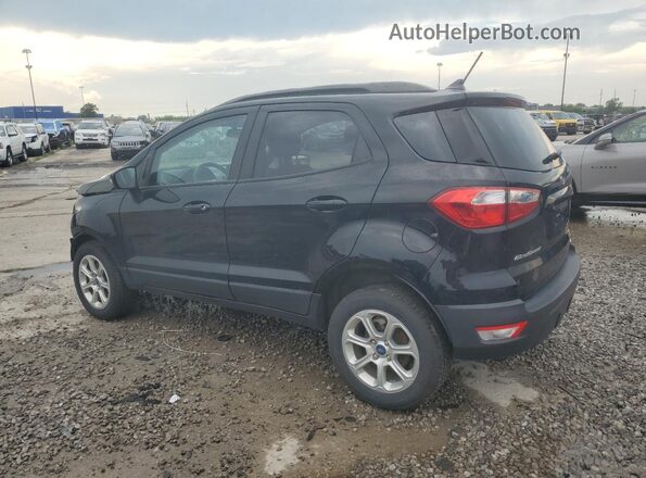 MAJ6S3GL2NC463016 2022 FORD ECOSPORT Black Задня ліва чверть